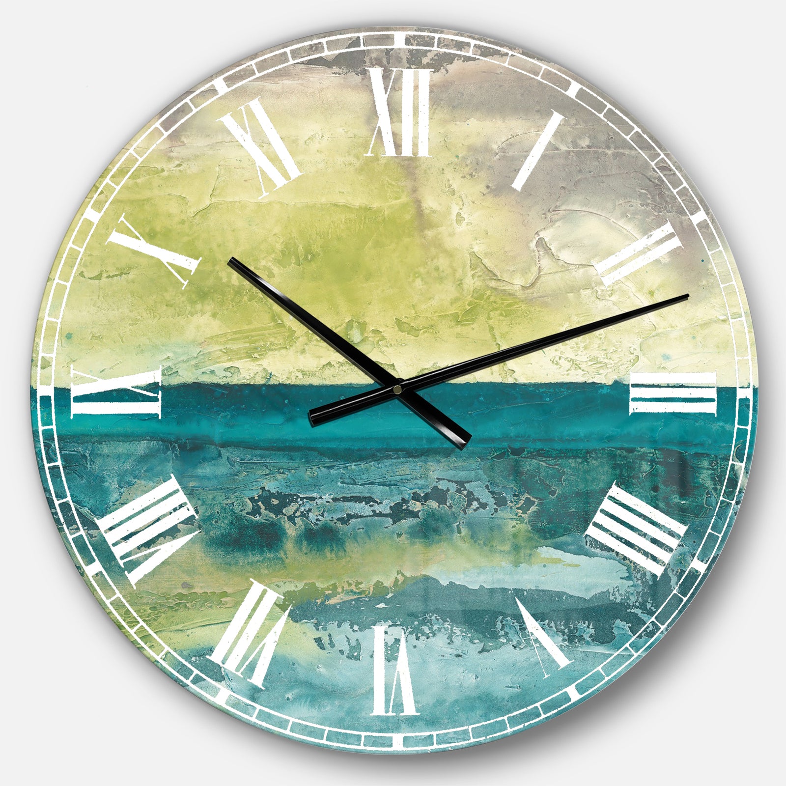 Beyond the Horizon I - Traditional Landscape Large Wall CLock