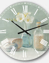 Pastel Bath II - Nautical & Beach Wall CLock