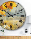 Autumn Landscape - Farmhouse Oversized Wall CLock