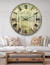 Aspens Neutral Forest - Traditional Large Wall CLock