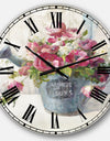 Maison Des Fleurs I - Cabin & Lodge Large Wall CLock