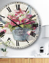 Maison Des Fleurs I - Cabin & Lodge Large Wall CLock