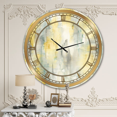 Summer Shower - Glam Wall CLock