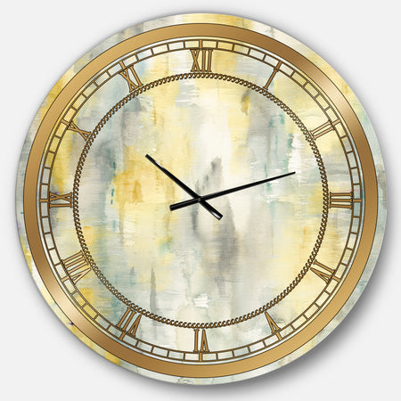 Summer Shower - Glam Wall CLock