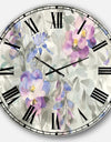 Garden Dreams Flower - Traditional Wall CLock