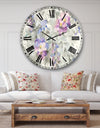 Garden Dreams Flower - Traditional Wall CLock