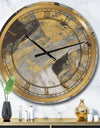 Marble Gold and Black - Glam Large Wall CLock