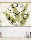 Simple Forest II - Cottage 3 Panels Large Wall CLock