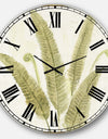 Simple Forest II - Floral & Botanical Wall CLock