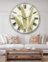 Simple Forest II - Floral & Botanical Wall CLock