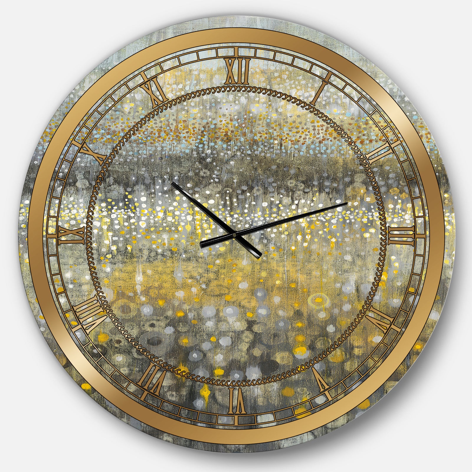 Galm Abstract III - Glam Wall CLock