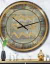 Galm Abstract I - Glam Large Wall CLock