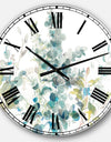 Eucalyptus Natural Element - Farmhouse Oversized Wall CLock