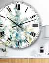 Eucalyptus Natural Element - Farmhouse Oversized Wall CLock