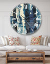 Deep Woods II Indigo - Country Charm Large Wall CLock