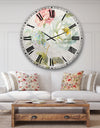 Country Flower Bouquet - Cabin & Lodge Wall CLock