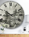 Asian Forest - Cabin & Lodge Wall CLock