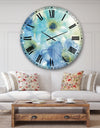 Seashell Cosmos II - Cabin & Lodge Large Wall CLock