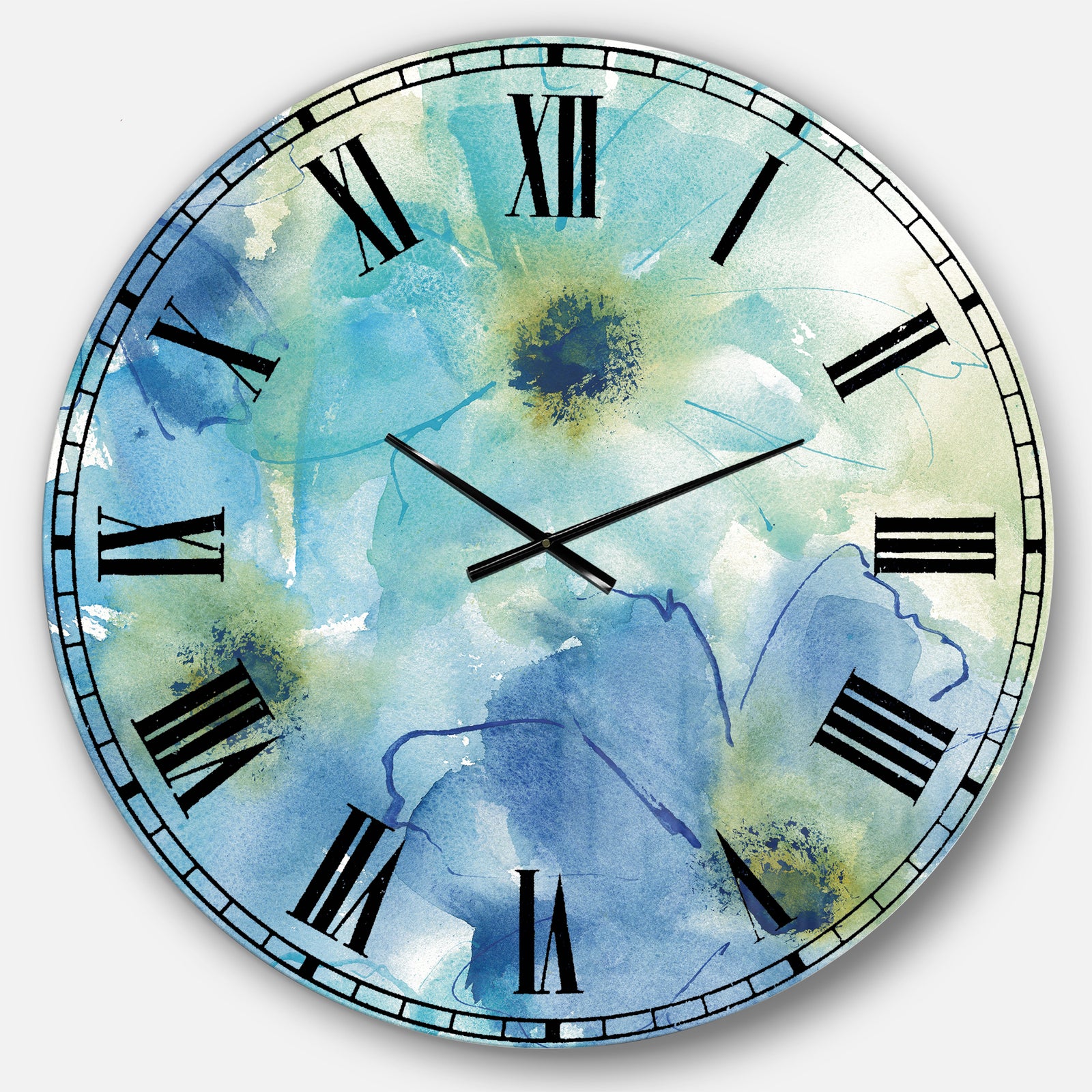 Seashell Cosmos II - Cabin & Lodge Large Wall CLock