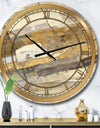 Fire and Ice Minerals V - Glam Large Wall CLock