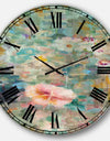 Silver Orchid Fonteney Cabin & Lodge Oversized Metal Clock