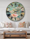Silver Orchid Fonteney Cabin & Lodge Oversized Metal Clock