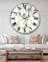 Simplist Bamboo Leaves V - Cabin & Lodge Large Wall CLock