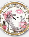 Glam Chic Accents IV - Glam Wall CLock