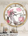 Glam Chic Accents IV - Glam Wall CLock