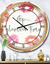 Chic Accents VI - Glam Oversized Wall CLock