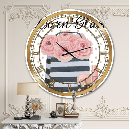 Simply Splendid II - Posh & Luxe Wall CLock