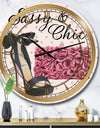 Glam fashion High Heels II - Posh & Luxe Wall CLock