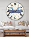 Just a Lakeaholic  - Lake House Large Wall CLock