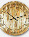 The Forest I Fall Crop - Glam Large Wall CLock