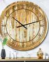 The Forest I Fall Crop - Glam Large Wall CLock