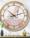 Fashion and Glam Shoes II - Posh & Luxe Large Wall CLock