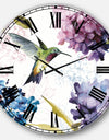 Spring Nectar Square II - Traditional Large Wall CLock