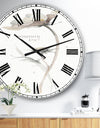 A Country Weekend VII No Border - Traditional Large Wall CLock