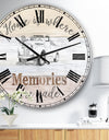 Farmhouse Moment Truck - Farmhouse Large Wall CLock