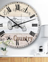 Farmhouse Moment Tractors - Farmhouse Wall CLock