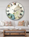 Vintage Floral Birdcage II - Traditional Wall CLock