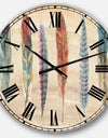 Feathers Cottage Family  - Lake House Wall CLock