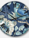 Indigold Bird Cottage Family III - Farmhouse Large Wall CLock