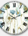 My Greenhouse Cottage Flowers IV - Traditional Wall CLock