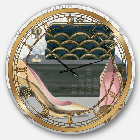 Glam fashion High Heels IV - Posh & Luxe Wall CLock