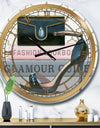 Glam fashion High Heels VI - Posh & Luxe Wall CLock