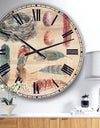 Feathers Cottage Family  - Farmhouse Wall CLock