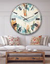 Butterfly Bloom lovely Quote - Farmhouse Large Wall CLock