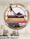 Paris Glamourous Gold Style I - Glam Oversized Wall CLock