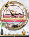 Paris Glamourous Gold Style II - Glam Large Wall CLock